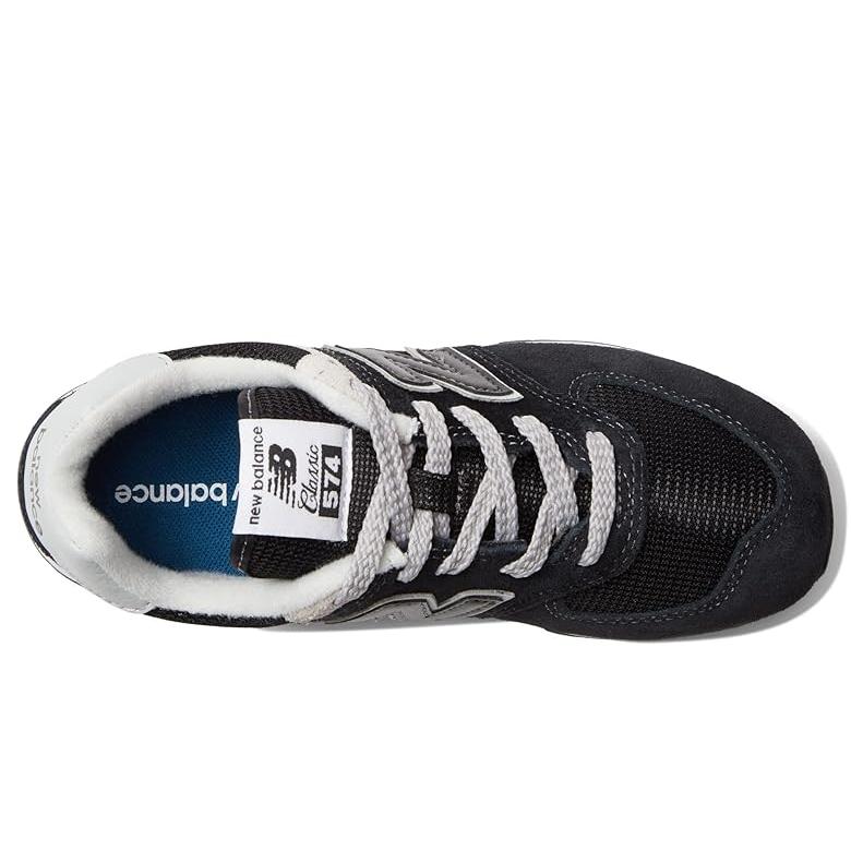 ニューバランス New Balance Kids 574 Core (Little Kid) キッズ・ジュニア スニーカー Black/White_1