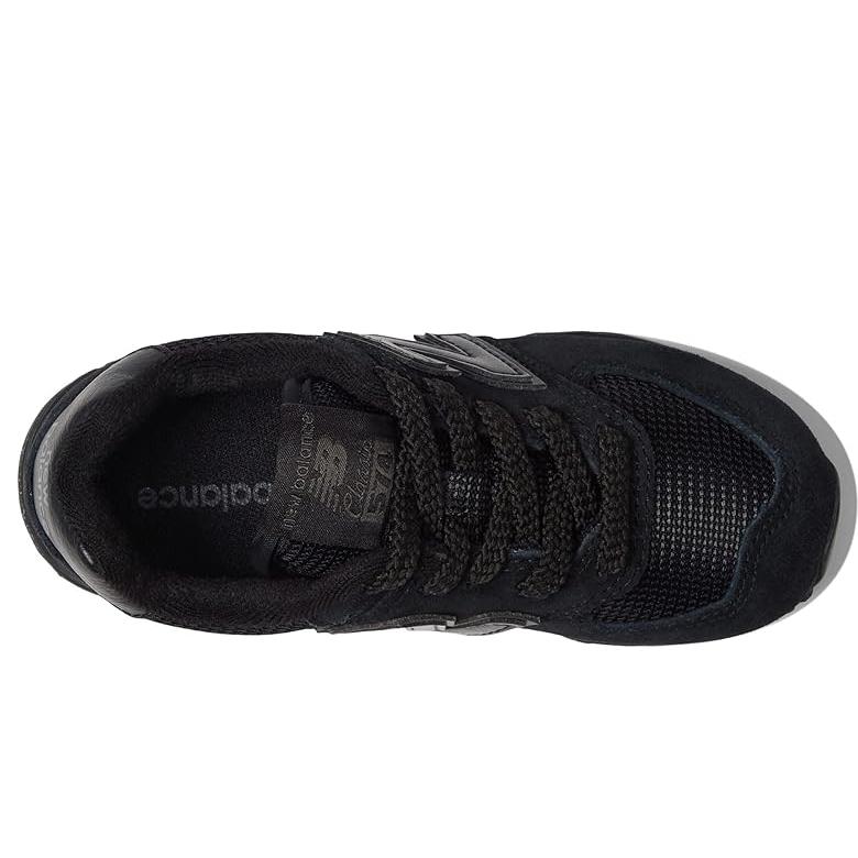 ニューバランス New Balance Kids 574 Core (Little Kid) キッズ・ジュニア スニーカー Black/Black_1