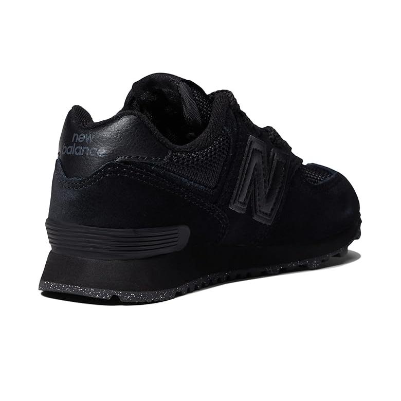 ニューバランス New Balance Kids 574 Core (Little Kid) キッズ・ジュニア スニーカー Black/Black_4