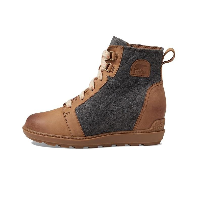 ソレル SOREL Evie II NW Lace レディース ブーツ Velvet Tan/Gum 10｜orange-orange｜04