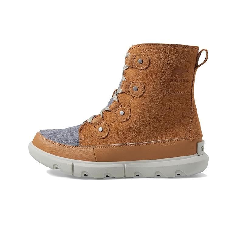 ソレル SOREL  エクスプローラー Next Joan Waterproof レディース ブーツ Tawny Buff/Moonstone｜orange-orange｜04