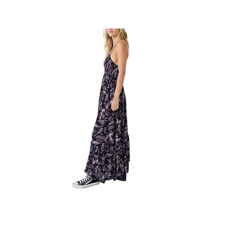 フリーピープル Free People Heat Wave Printed マックスi レディース ドレス Dark Night Combo_2