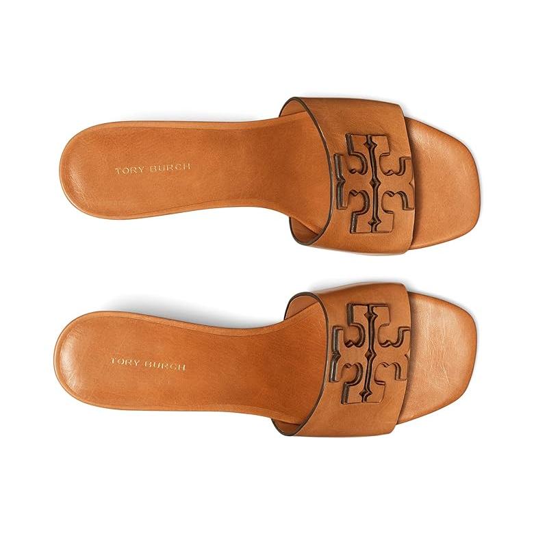 トリーバーチ Tory Burch Ines ミュール Sandal 55 mm レディース ヒール パンプス Tan_1