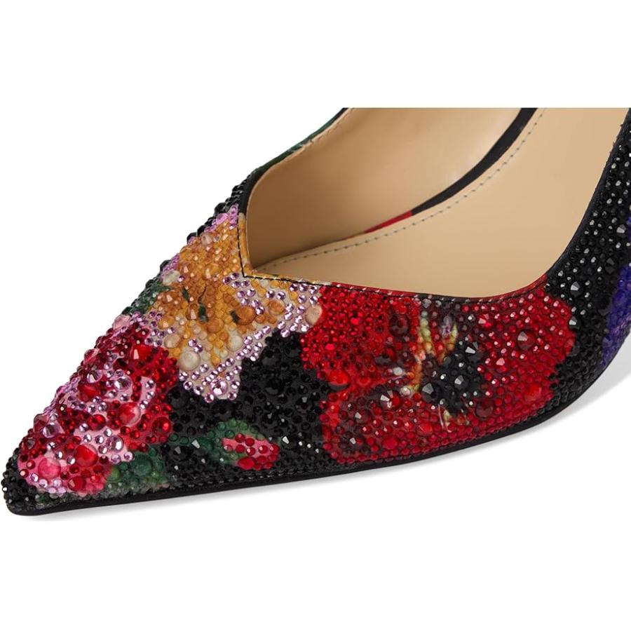 ベッツィジョンソン Blue by Betsey Johnson Clark レディース ヒール パンプス Black フラワー Multi_5