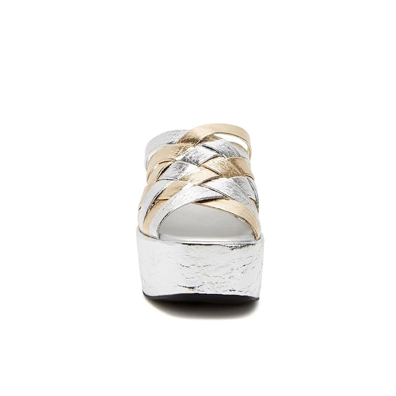 ケイティー ペリー Katy Perry The Busy Bee Crisscross スライド レディース ヒール パンプス Silver Mu_4