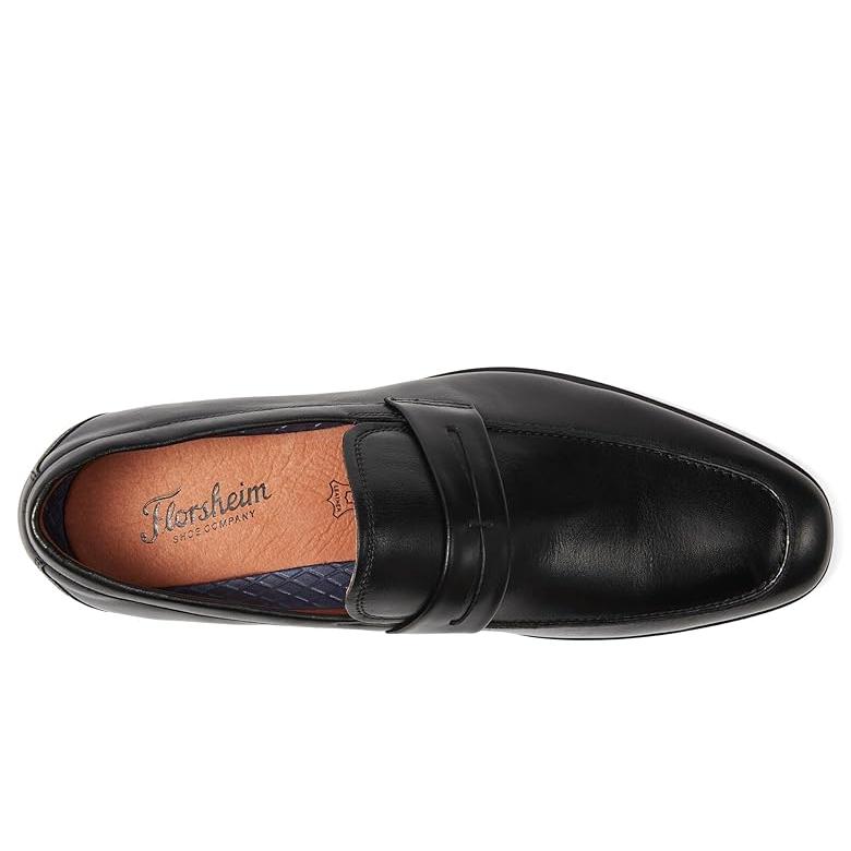 フローシャイム Florsheim Zaffiro モック Toe ペニー Loafers メンズ ローファー Black_1