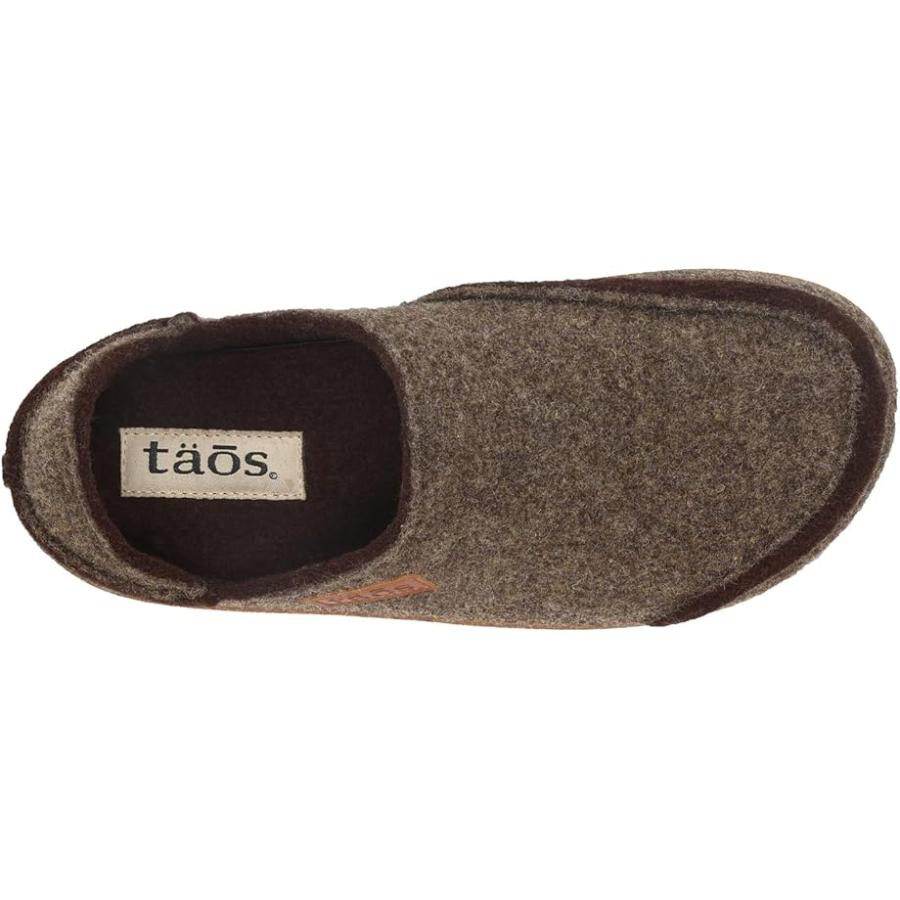 Taos Footwear  Convertawool メンズ スリッパ Brown Oliveの画像