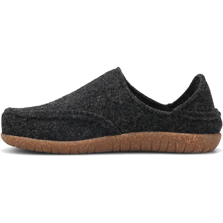 Taos Footwear  Convertawool メンズ スリッパ Blackの画像
