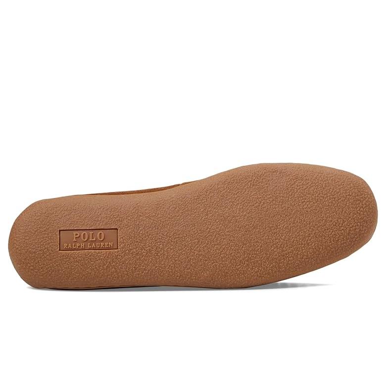 ポロ・ラルフローレン Polo Ralph Lauren Brenan Maddison Bear Suede モカシン Slipper メンズ スリの画像