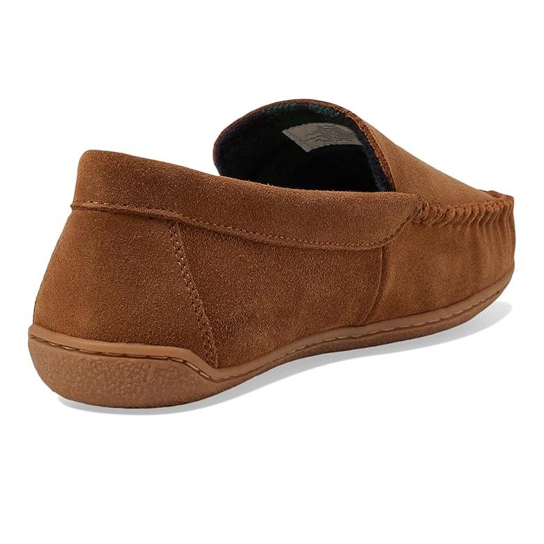 ポロ・ラルフローレン Polo Ralph Lauren Brenan Maddison Bear Suede モカシン Slipper メンズ スリの画像