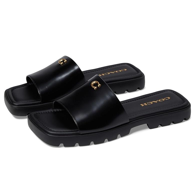 COACH（コーチ） COACH Florence Sandal レディース サンダル Black