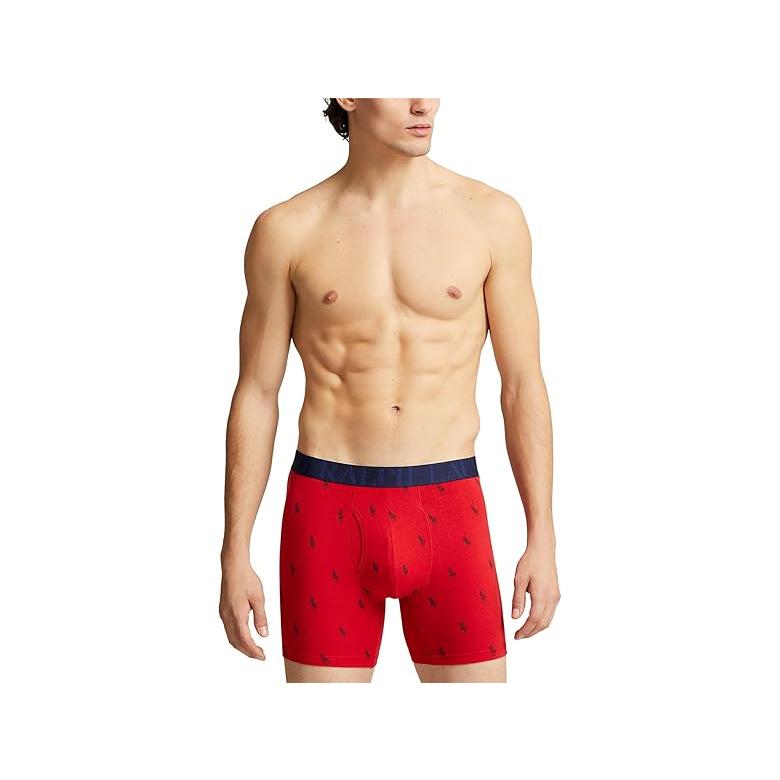 ポロ・ラルフローレン Polo Ralph Lauren  クラシック Fit ストレッチ Boxer Brief 3-Pack メンズ 下着 アンダ｜orange-orange｜02