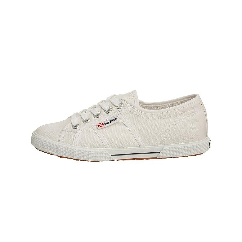 スペルガ Superga 2950-Cotu レディース スニーカー White｜orange-orange｜04