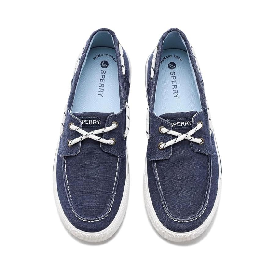 スペリー スペリー Kids Bahama (Little Kid/Big Kid) キッズ・ジュニア Boat シューズ ミッドナイト Blue_1