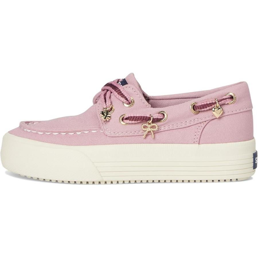 スペリー スペリー Kids Bahama プラットフォーム (Little Kid/Big Kid) キッズ・ジュニア Boat シューズ Lila_3