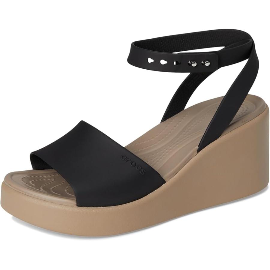 crocs（クロックス） Brooklyn アンクル ストラップ ウェッジ