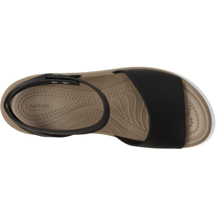 crocs（クロックス） Brooklyn アンクル ストラップ ウェッジ