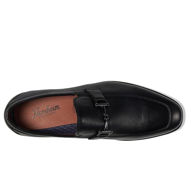 フローシャイム Florsheim Zaffiro モック Toe Bit Loafers メンズ ローファー Black_1