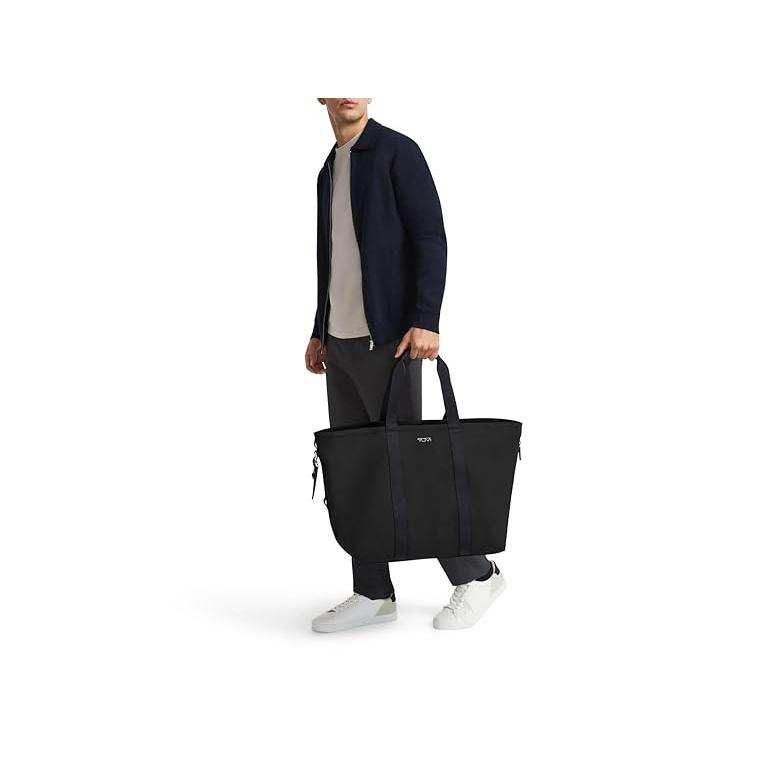 トゥミ Tumi Essential Large East/West Tote メンズ 鞄 かばん ハンドバッグ Blackの画像