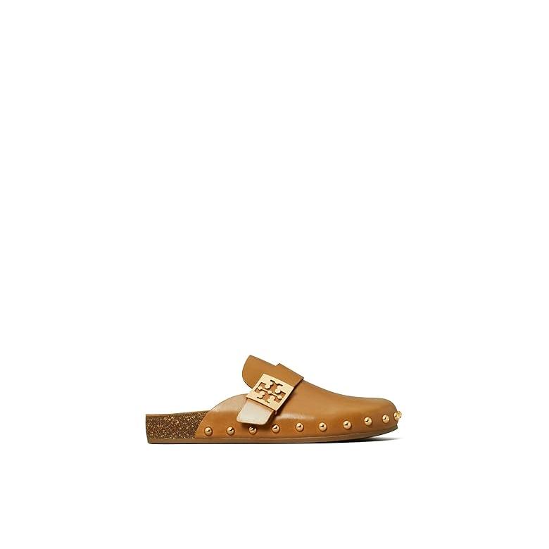 トリーバーチ Tory Burch Mellow Stud ミュール レディース フラット シューズ Caramel Corn/Gold