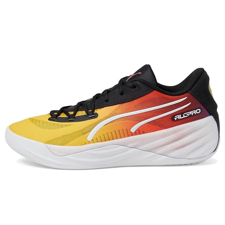 プーマ PUMA  All-Pro Nitro Showtime メンズ スニーカー Yellow Sizzle/Purple Glimmer｜orange-orange｜04