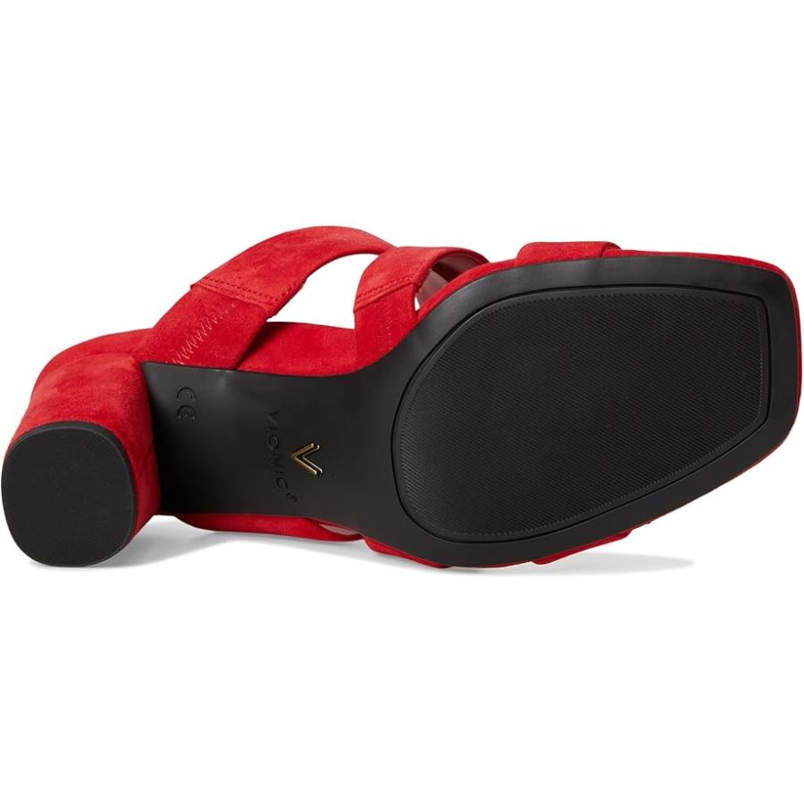 vionic VIONIC Merlot レディース ヒール パンプス Red Suede_2