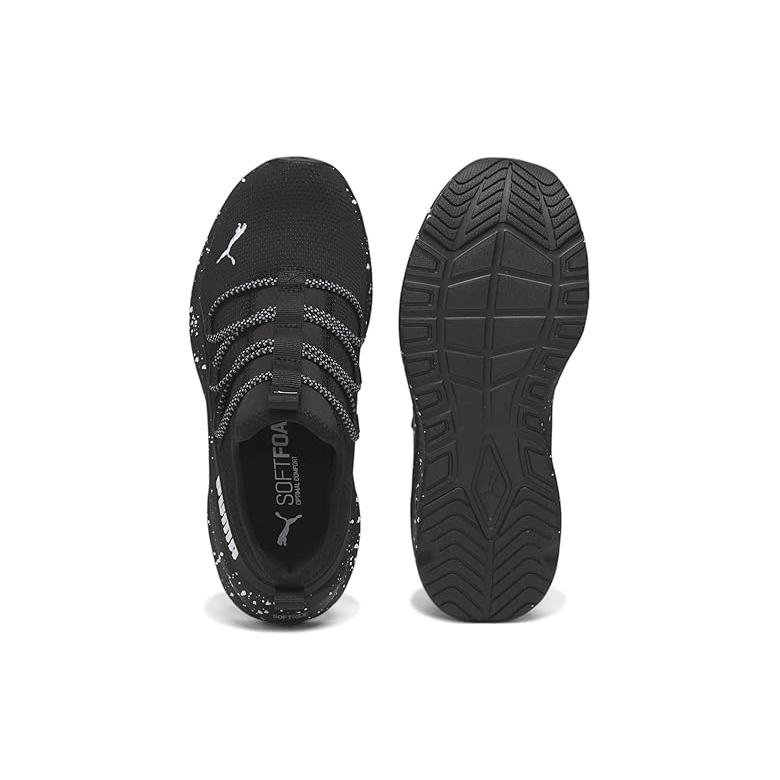 プーマ PUMA Kids Softride オンe4All Galaxy (Big Kid) キッズ・ジュニア スニーカー Puma Black/P_1