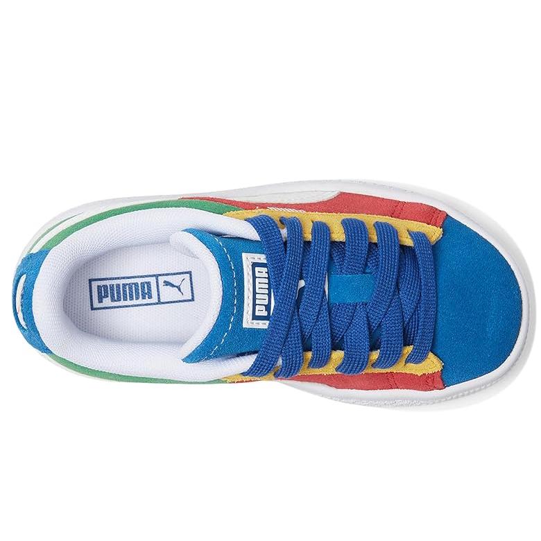 PUMA Kids   Puma Kids Suede Trophies Sneakers (Little Kid) キッズ・ジュニア スニーカー ク｜orange-orange｜02