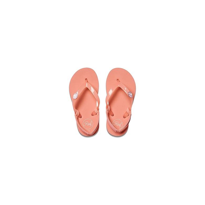 Reef Kids  Little Charming (Infant/Toddler/Little Kid) キッズ・ジュニア Sandals Pea｜orange-orange｜02