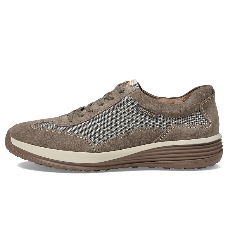 メフィスト Mephisto Steve Air メンズ スニーカー Warm Grey Velsportの画像