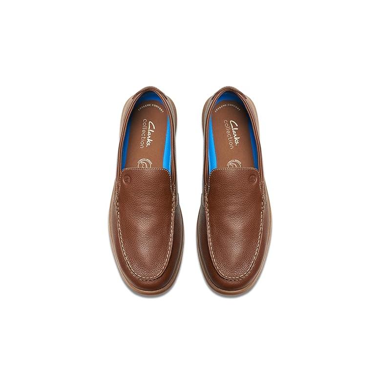 Clarks ブラウン レザー ローファー Clarks（クラークス）の「Claude Lane / クロードレーン (ブラウン