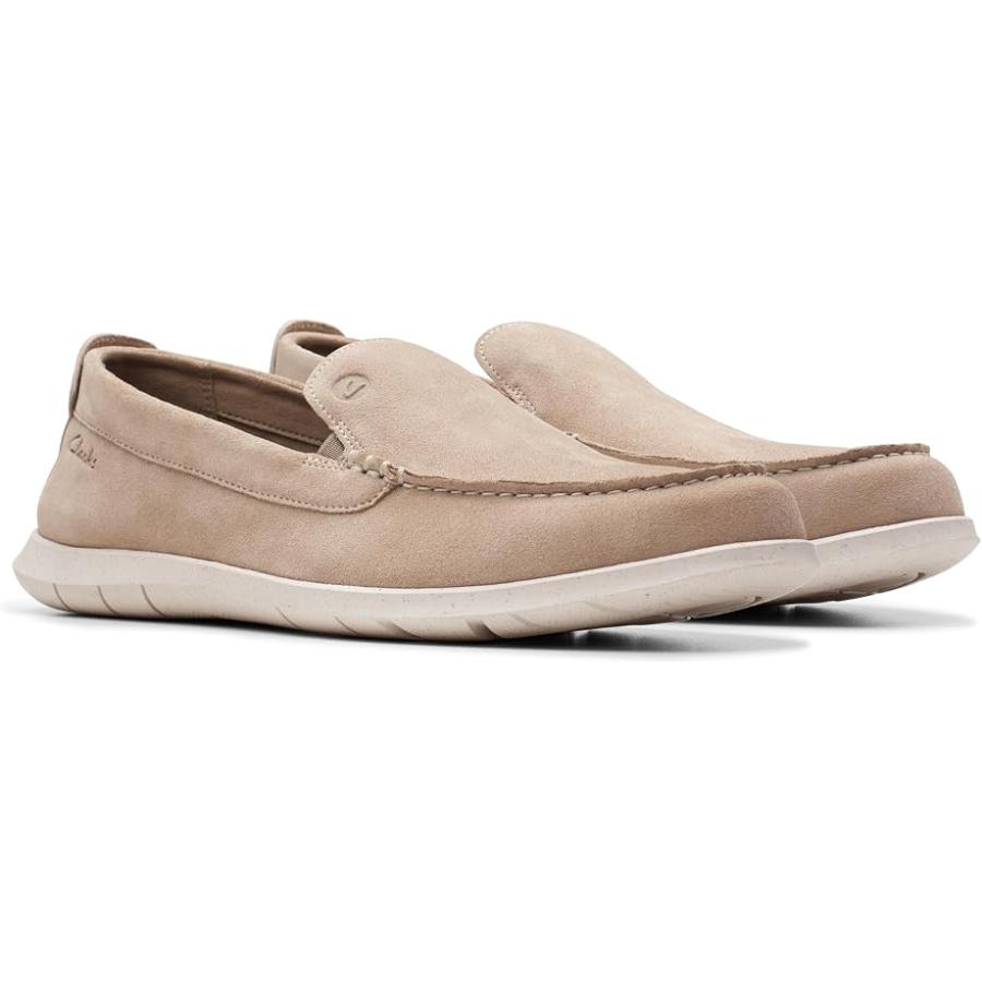 Clarks（クラークス） フレックスウェイ Step メンズ ローファー Sand