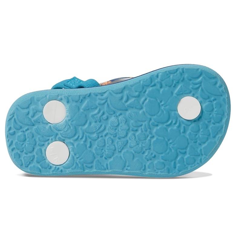 ロキシー Roxy Kids TW Pebbles VI (Toddler) キッズ・ジュニア Slippers Heather Navyの画像