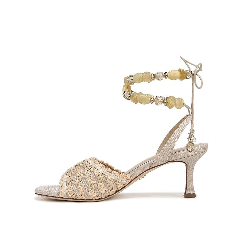 サム エデルマン サム Edelman Pamela レディース ヒール パンプス Linen Se/Light Natur_3