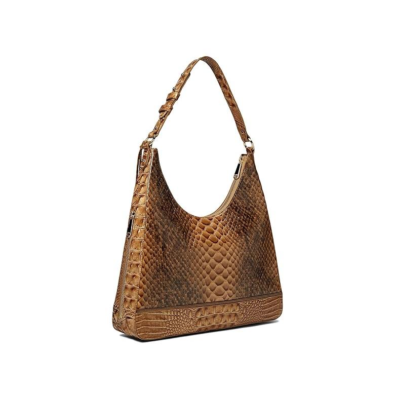 高価 ブラーミン Brahmin Tabitha Shoulder Bag レディース ハンドバッグ かばん Macchiato Mansouri