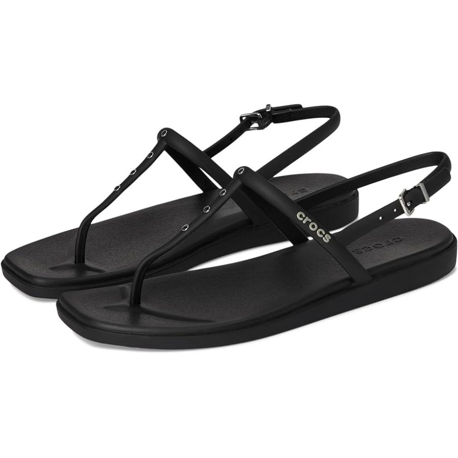 crocs（クロックス） Miami Thong サンダル レディース サンダル Black