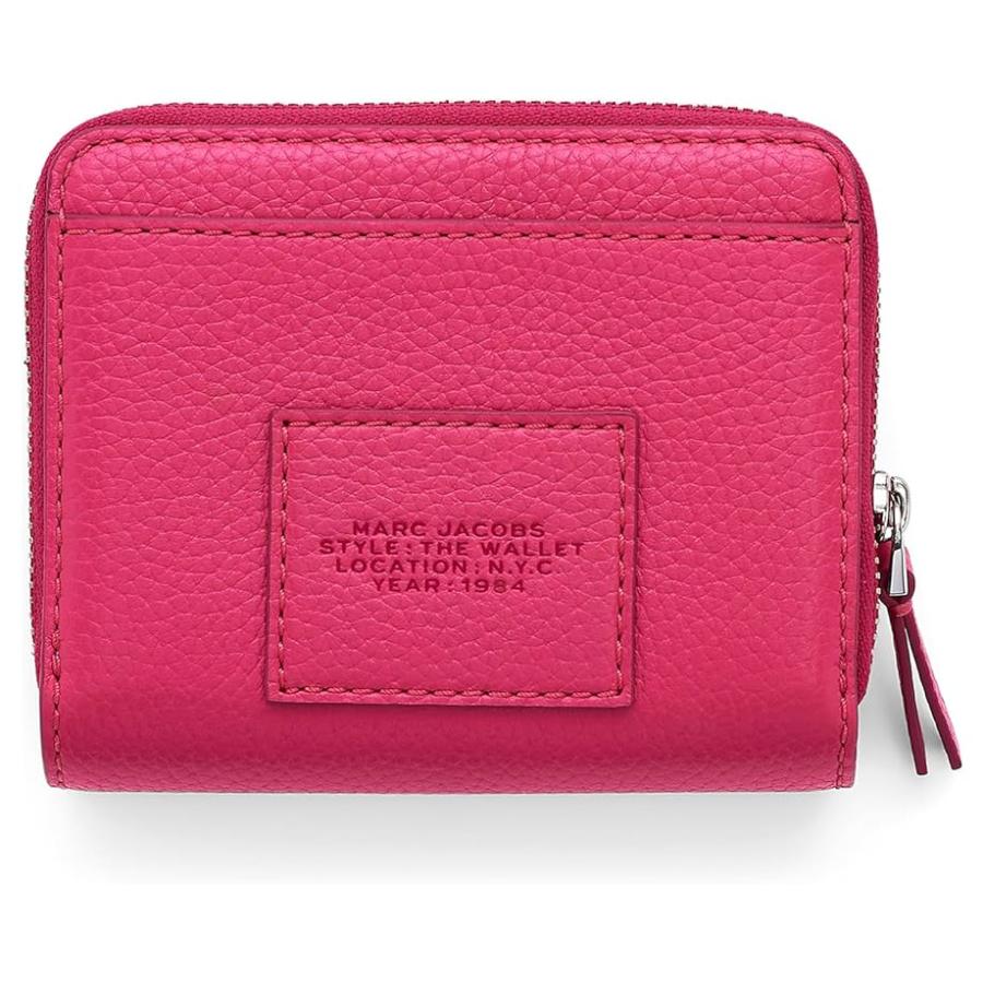 (取寄) マークジェイコブス レディース ザ レザー ミニ コンパクト ウォレット Marc Jacobs women The Leather Mini Compact Wallet Raspberry Pink MARC JACOBS（マーク・ジェイコブス） Marc Jacobs The レザー Mini