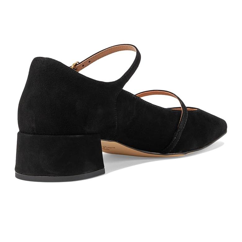 コールハーン Cole Haan Paxton Maryjane Pump レディース ヒール パンプス Black Suede_4