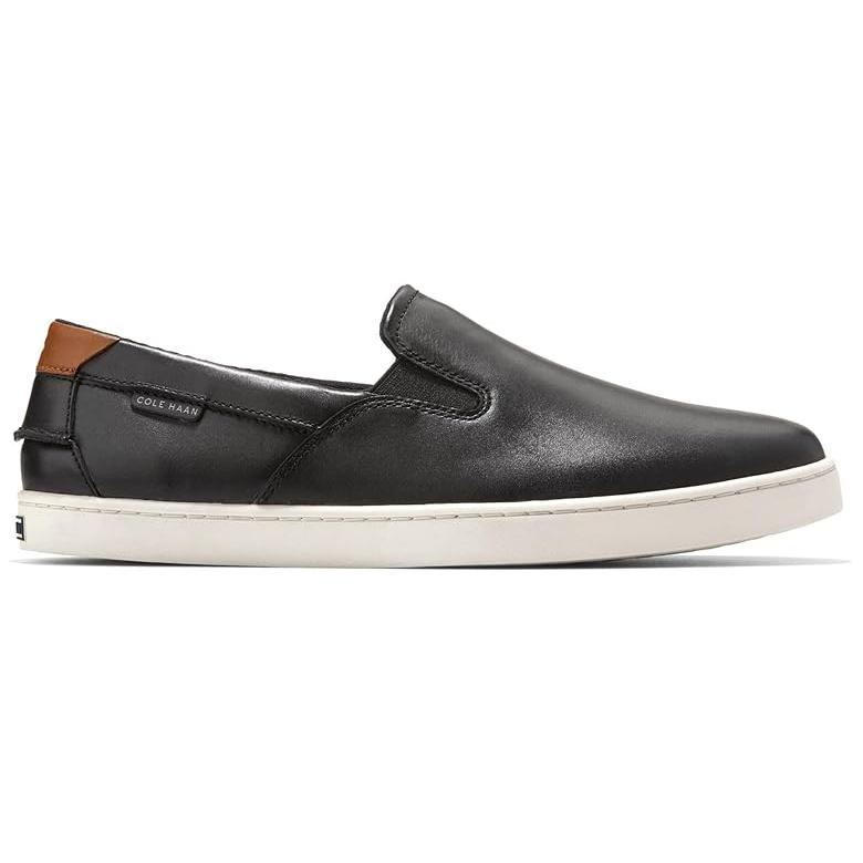 コールハーン Cole Haan ナンタケット Deck Slipon メンズ スニーカー Black/Ivory｜orange-orange｜05