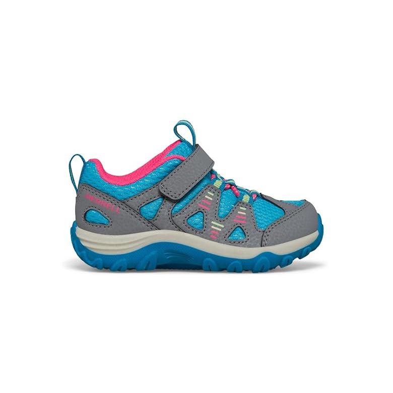 メレル Merrell Kids Trail Chaser 2 Junior (Toddler) キッズ・ジュニア スニーカー Grey/Turq/M_4