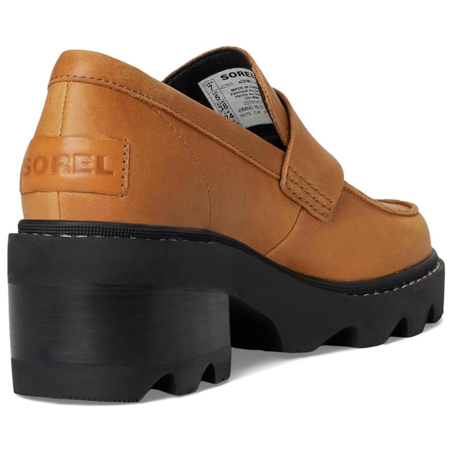 ソレル SOREL Joan Now City Loafer レディース ローファー Canyon Gold/Black_4
