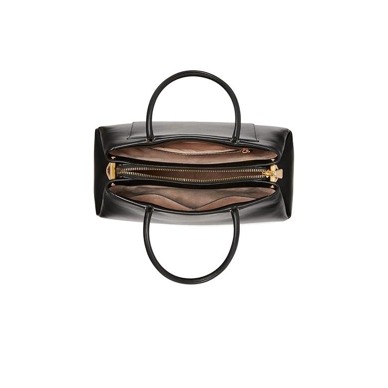 ケイトスペード Kate Spade ニューヨーク Grace Smooth レザー Satchel レディース ハンドバッグ かばん Blackの画像