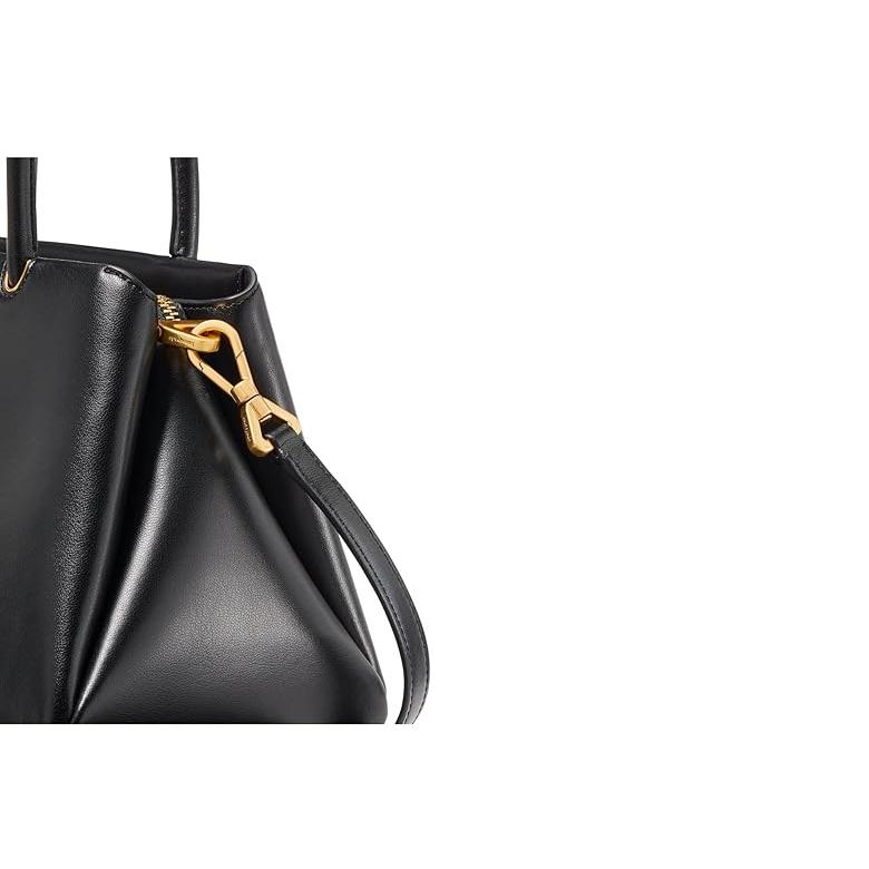 ケイトスペード Kate Spade ニューヨーク Grace Smooth レザー Satchel レディース ハンドバッグ かばん Blackの画像