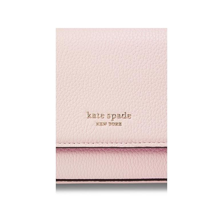 ケイトスペード Kate Spade ニューヨーク  Ava Pebbled レザー Flap Chain Wallet レディース Bag and｜orange-orange｜04