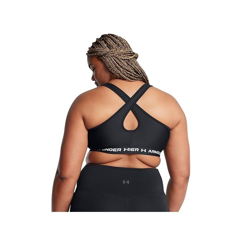 アンダー アーマー Under Armour Plus Size Crossback ミッド Impact Bra レディース Underwear &_1