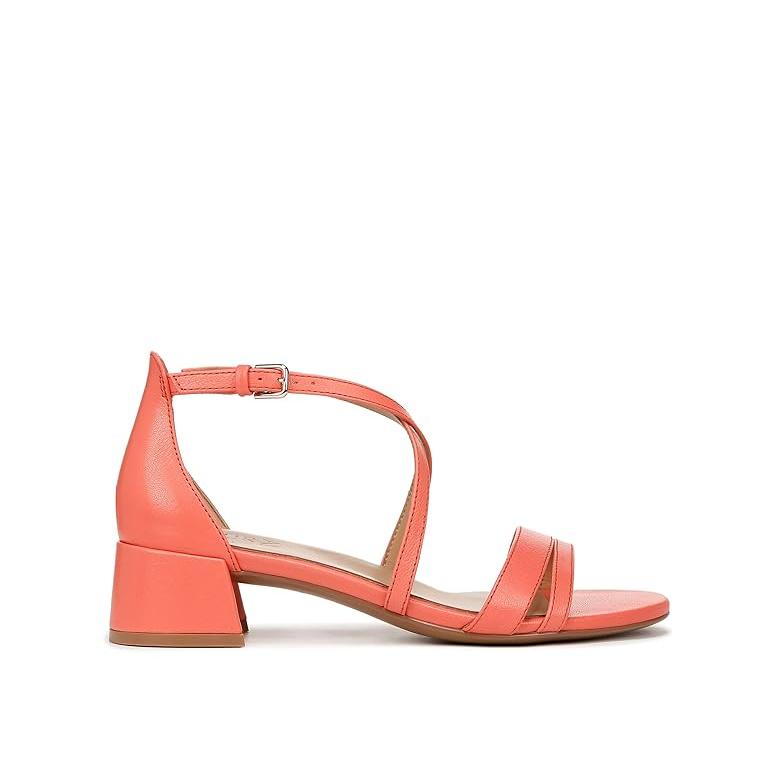 ナチュラライザー Naturalizer June Ankle ストラップs レディース ヒール パンプス Apricot Blush レザー_3