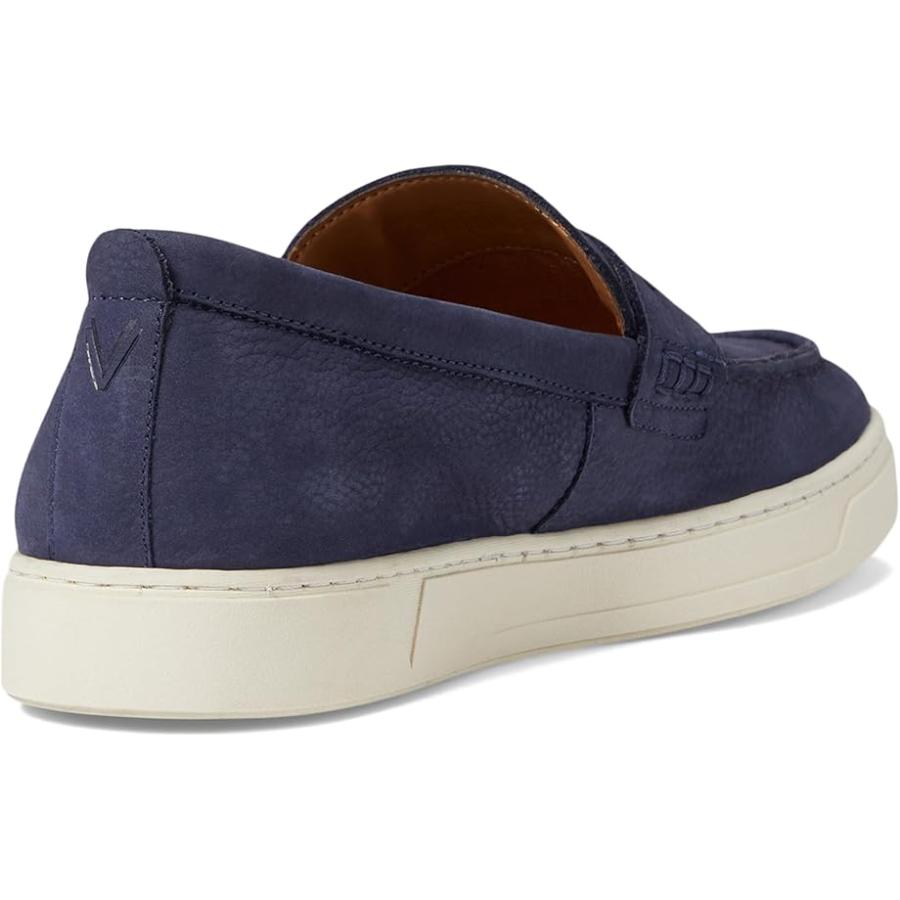 vionic VIONIC Thompson Slip-ons メンズ ローファー Navy Blue レザー_4