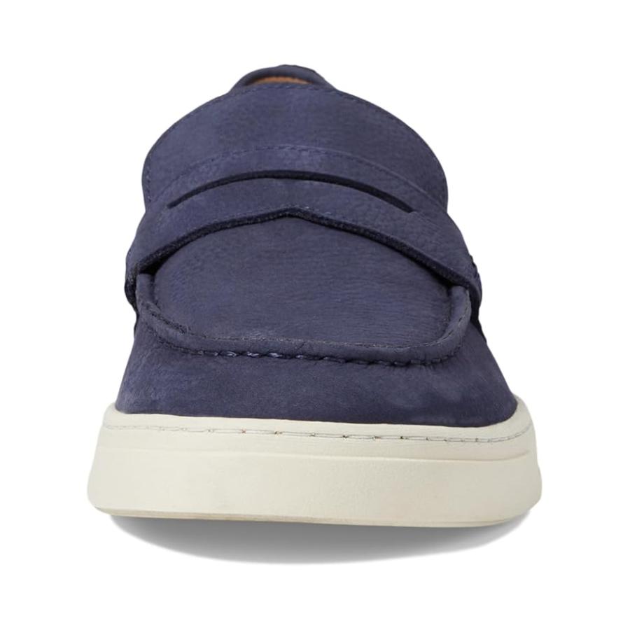 vionic VIONIC Thompson Slip-ons メンズ ローファー Navy Blue レザー_5
