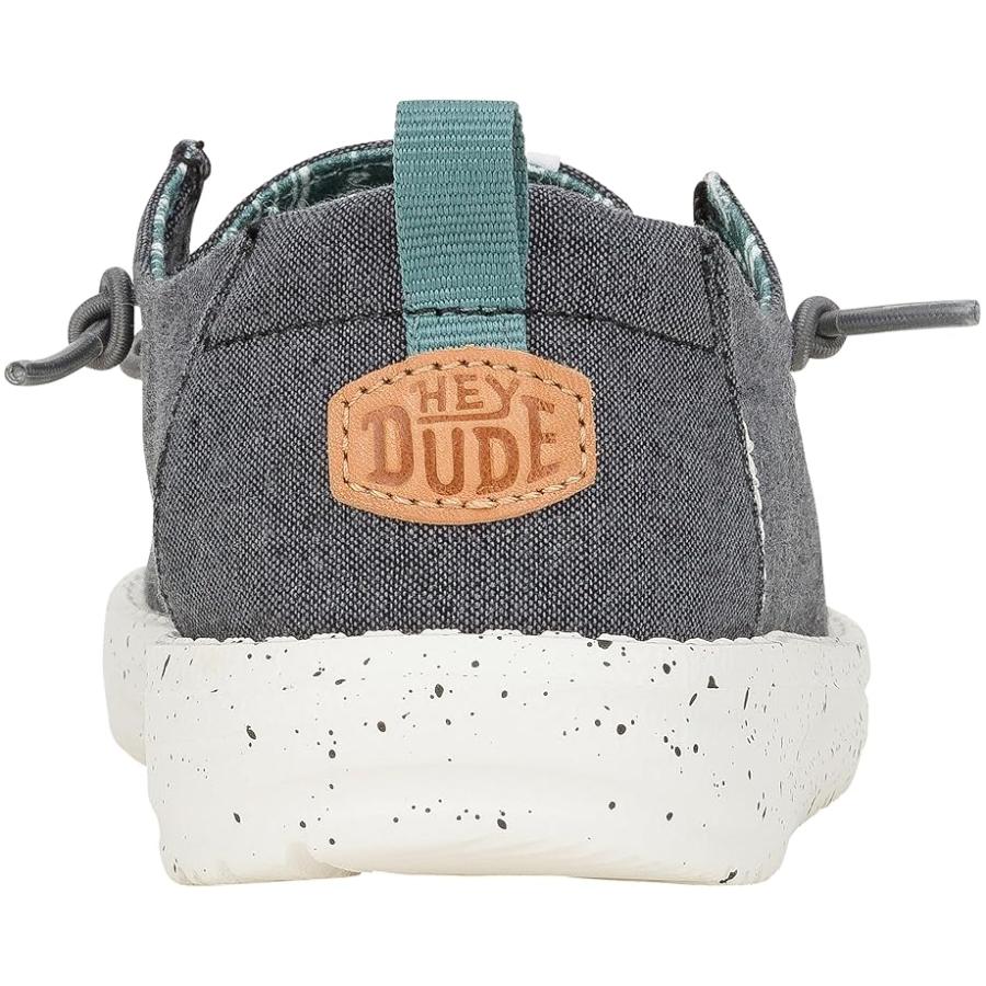 Hey Dude Kids Wendy Chambray (Little Kid/Big Kid) キッズ・ジュニア sneakers & athl_3