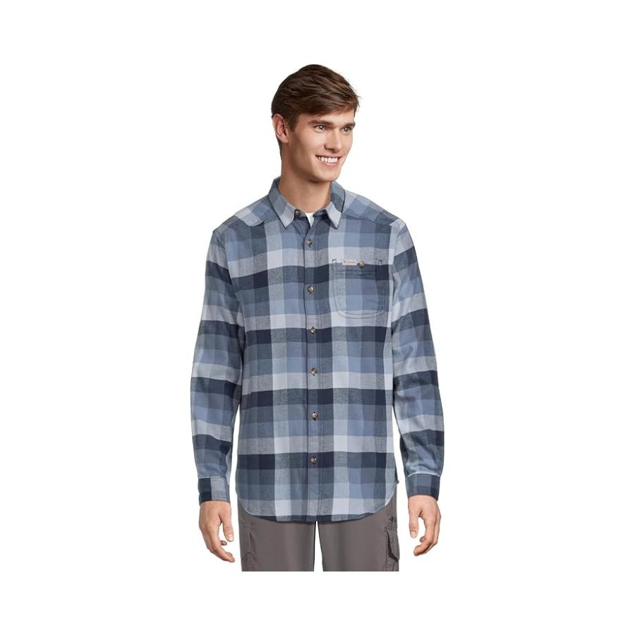 Columbia Cornell Woods-Camicia in Flanella A Maniche Lunghe Escursionismo. Uomo